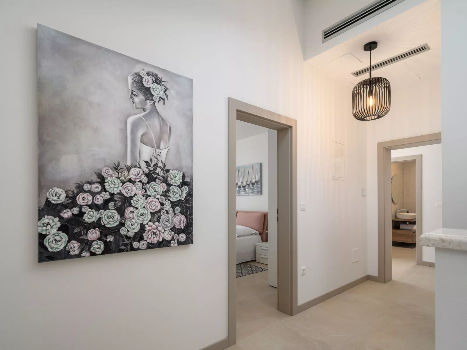 „Villa Natalia“ mit Meerblick-Dedans