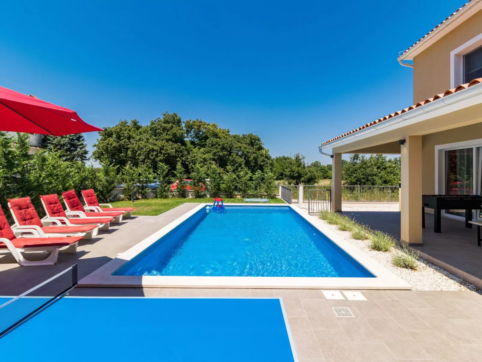 Newly built (2018), fully detached holiday villa with a private swimming pool-Outside