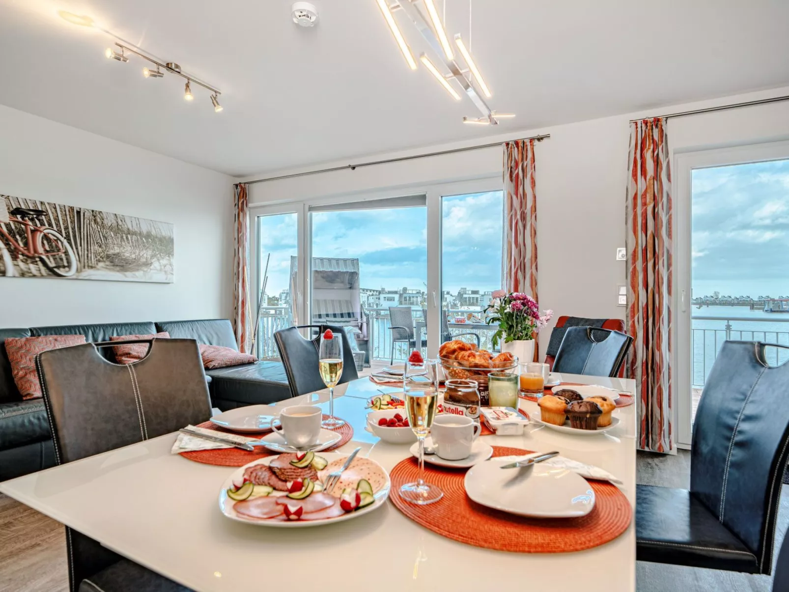 Schleivilla Lootsen Hus by Seeblick Ferien ORO-Drinnen