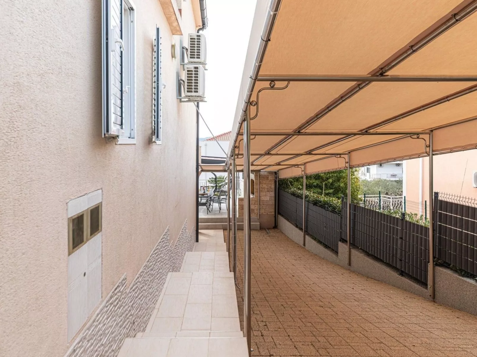 Villa Urban in Trogir mit privatem beheiztem Pool-Dehors