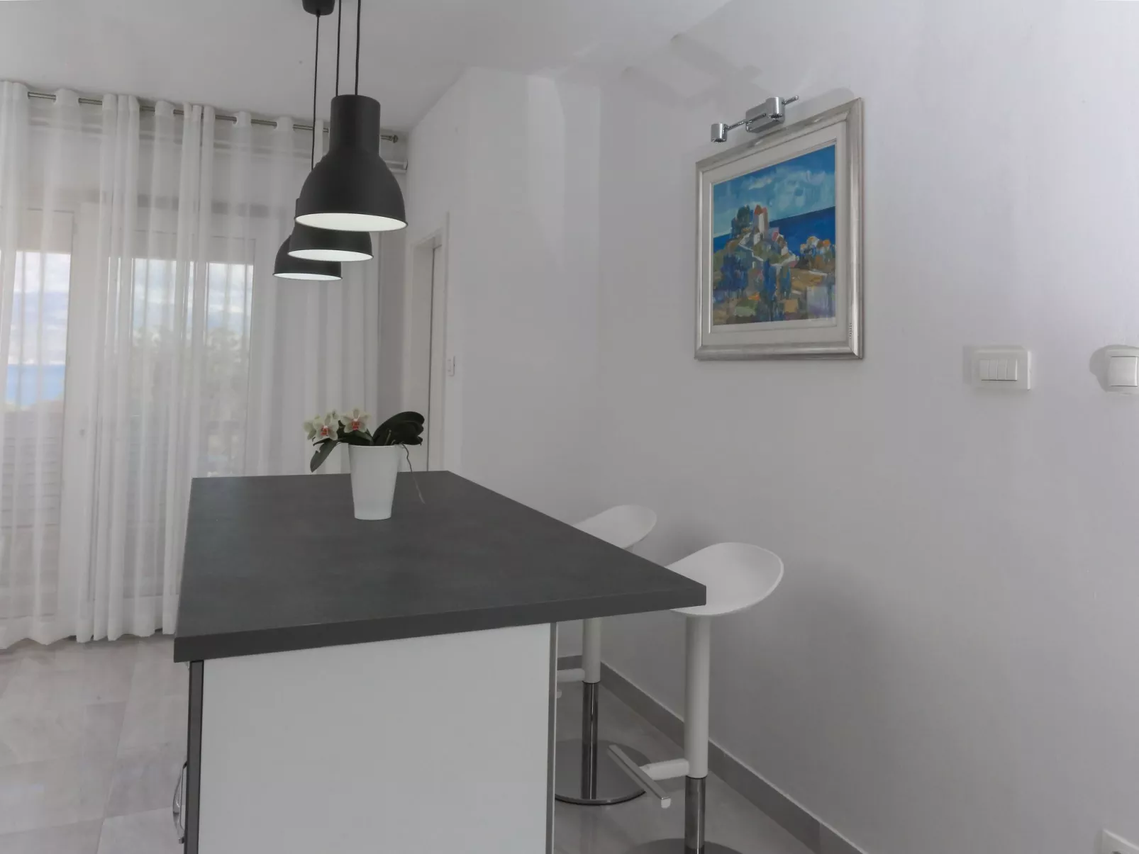 Komplett ausgestattete Wohnung für 7 Personen-Inside