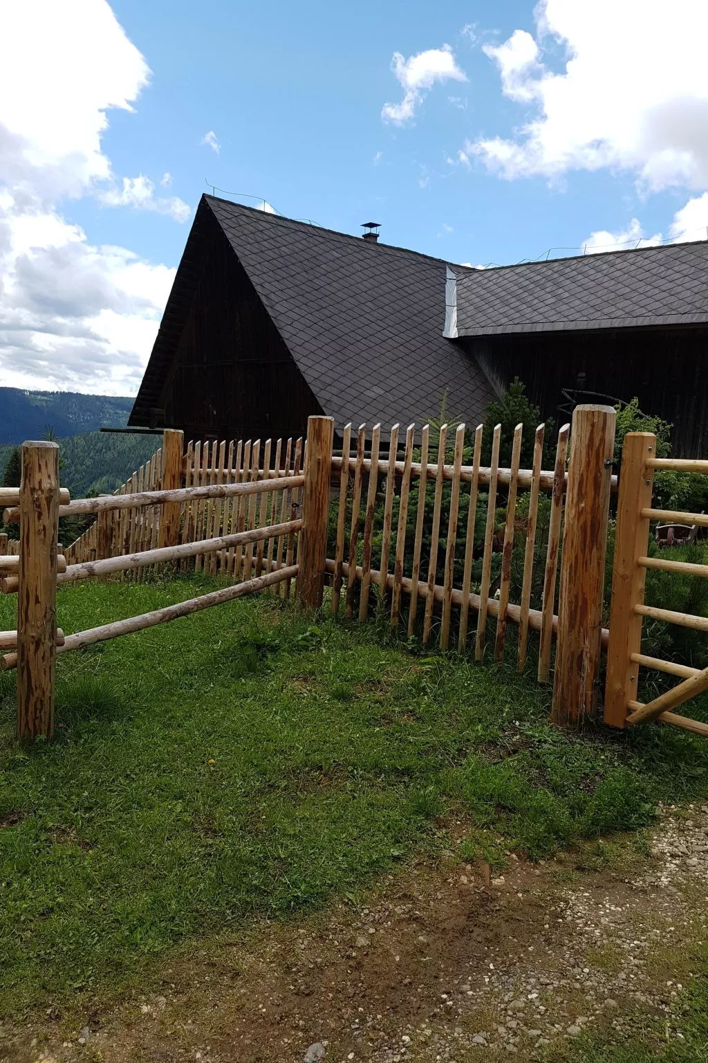 Almhütte Helmut Dischgerbrent in Sankt Margarethen-Outside