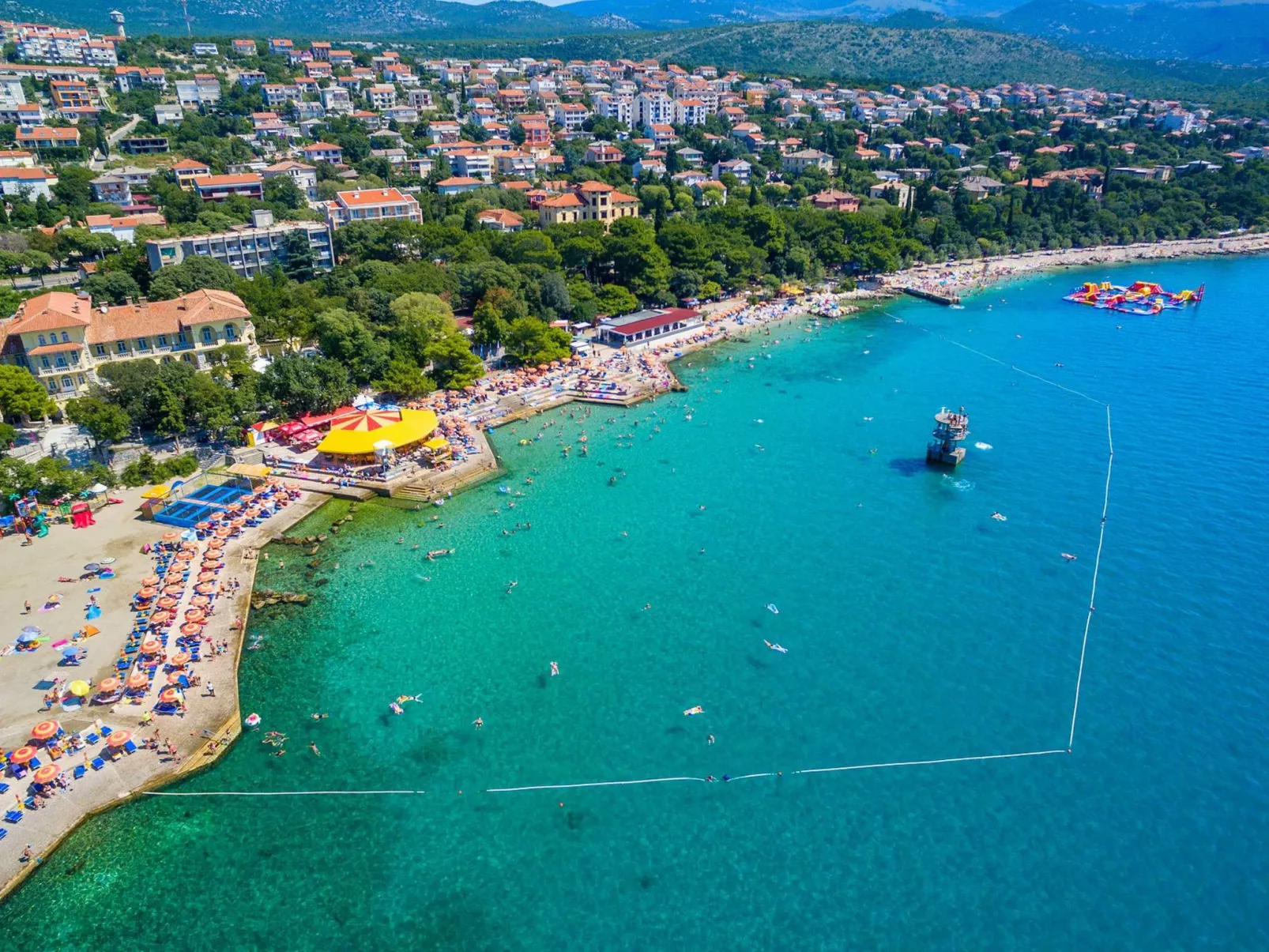 Wohnung "Marin Mataija" mit Blick auf das Wasser-Outside