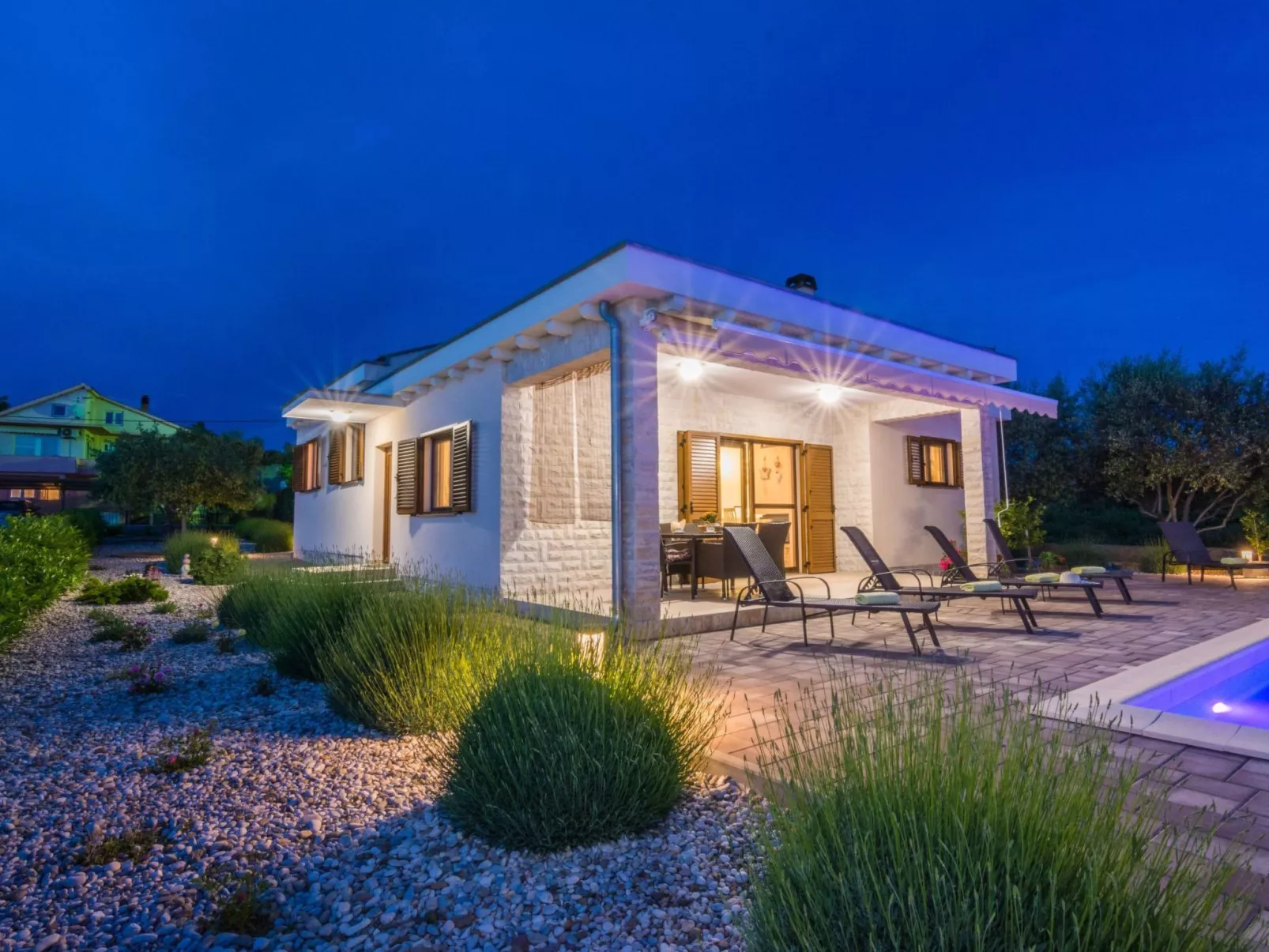 Villa Mia mit beheiztem Pool -von TA Leut Agency-Dehors