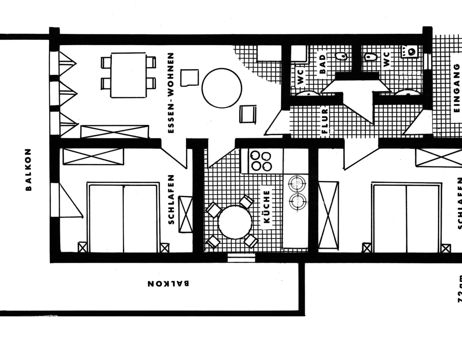 Ganze Wohnung in Ližnjan mit Möbliertem Balkon-Dedans