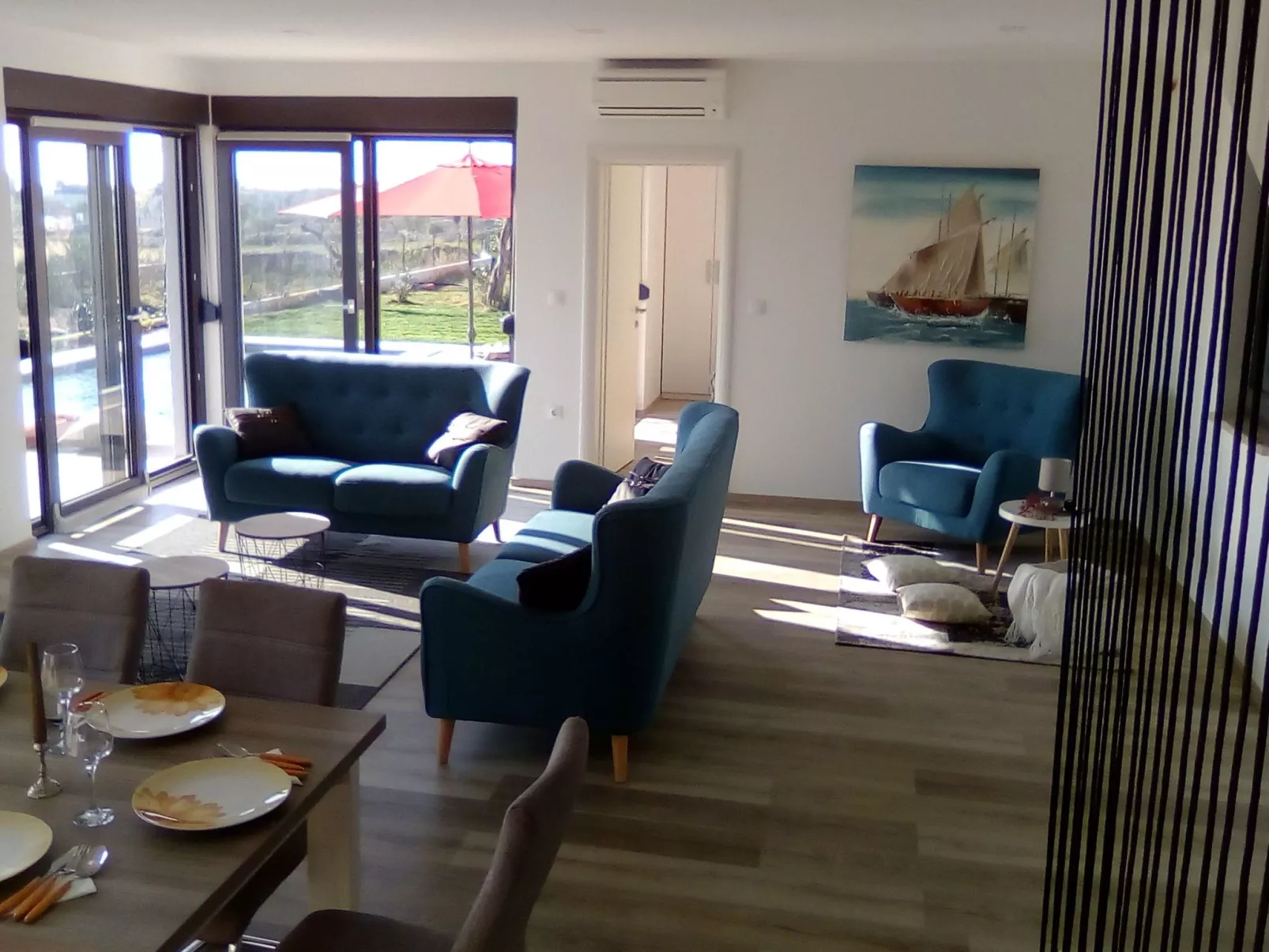 Neue New Villa Lana 40m2 Schwimmbad, Sauna, Whirlpool-Inside