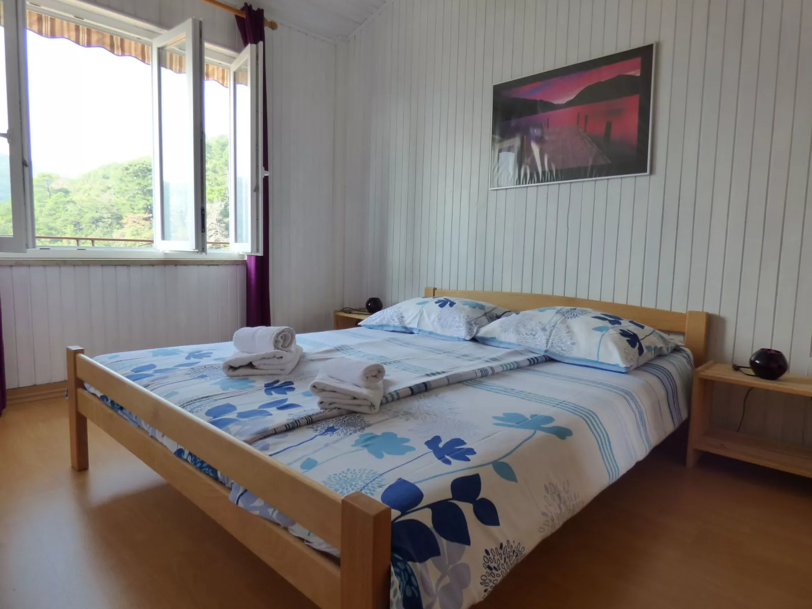 Wohnung "Leonardo" mit Blick auf das Wasser-Drinnen