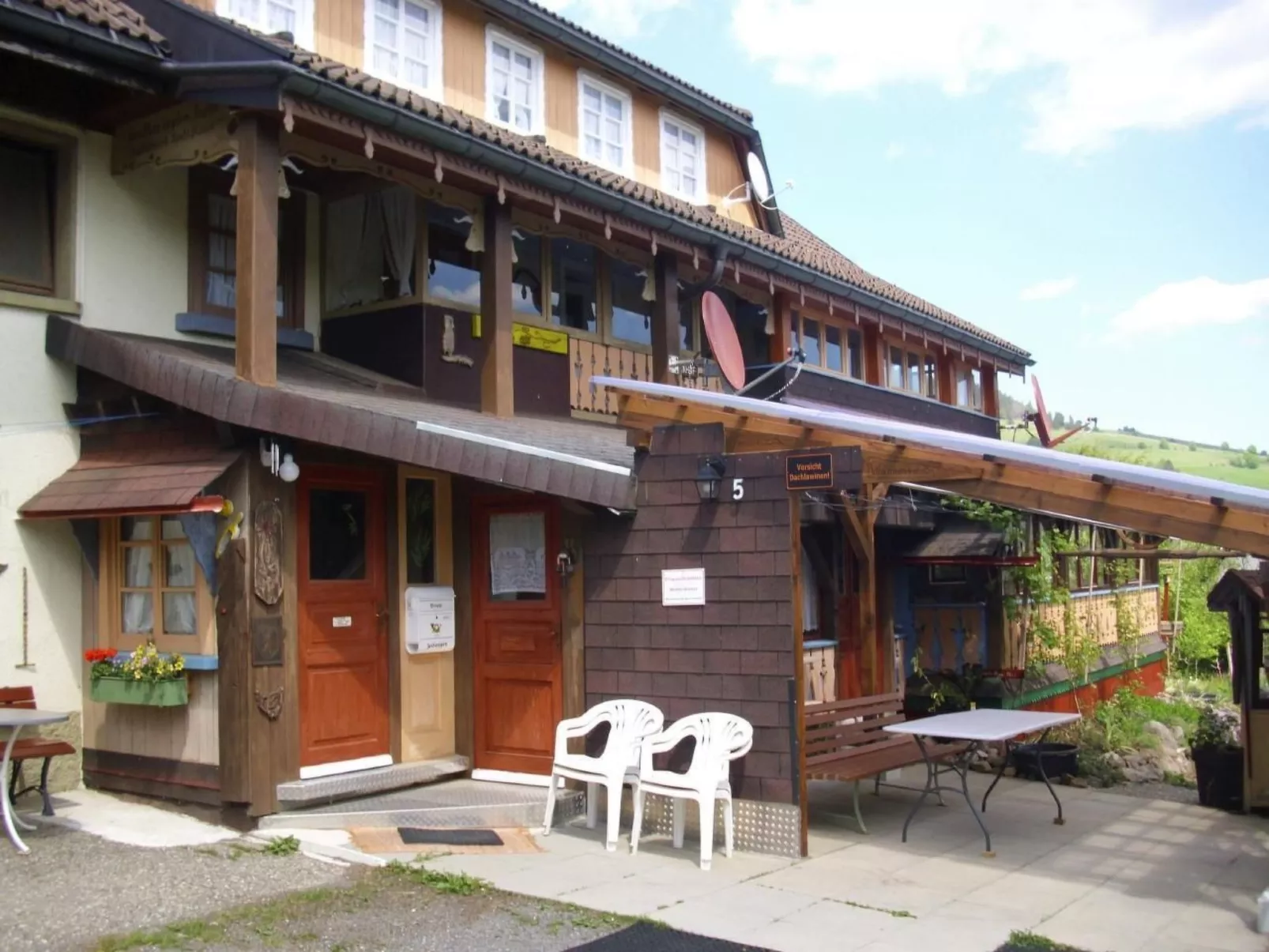 Wannenhof Romantik - Draußen