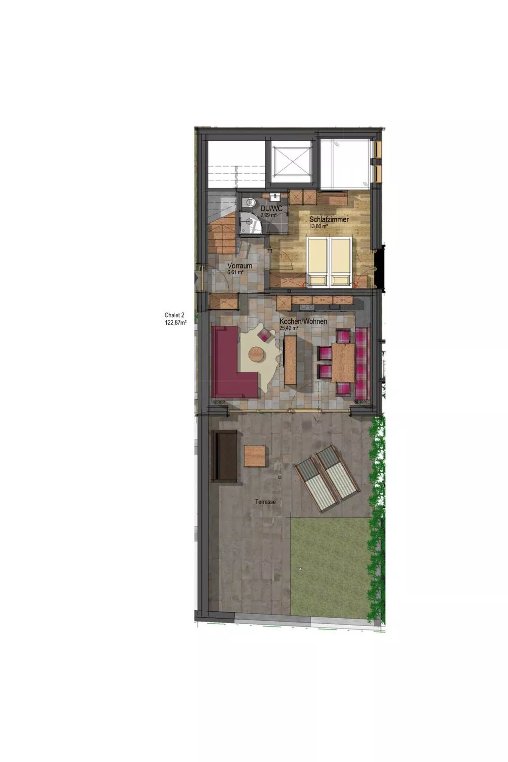 Bergsteiger Chalet-Inside