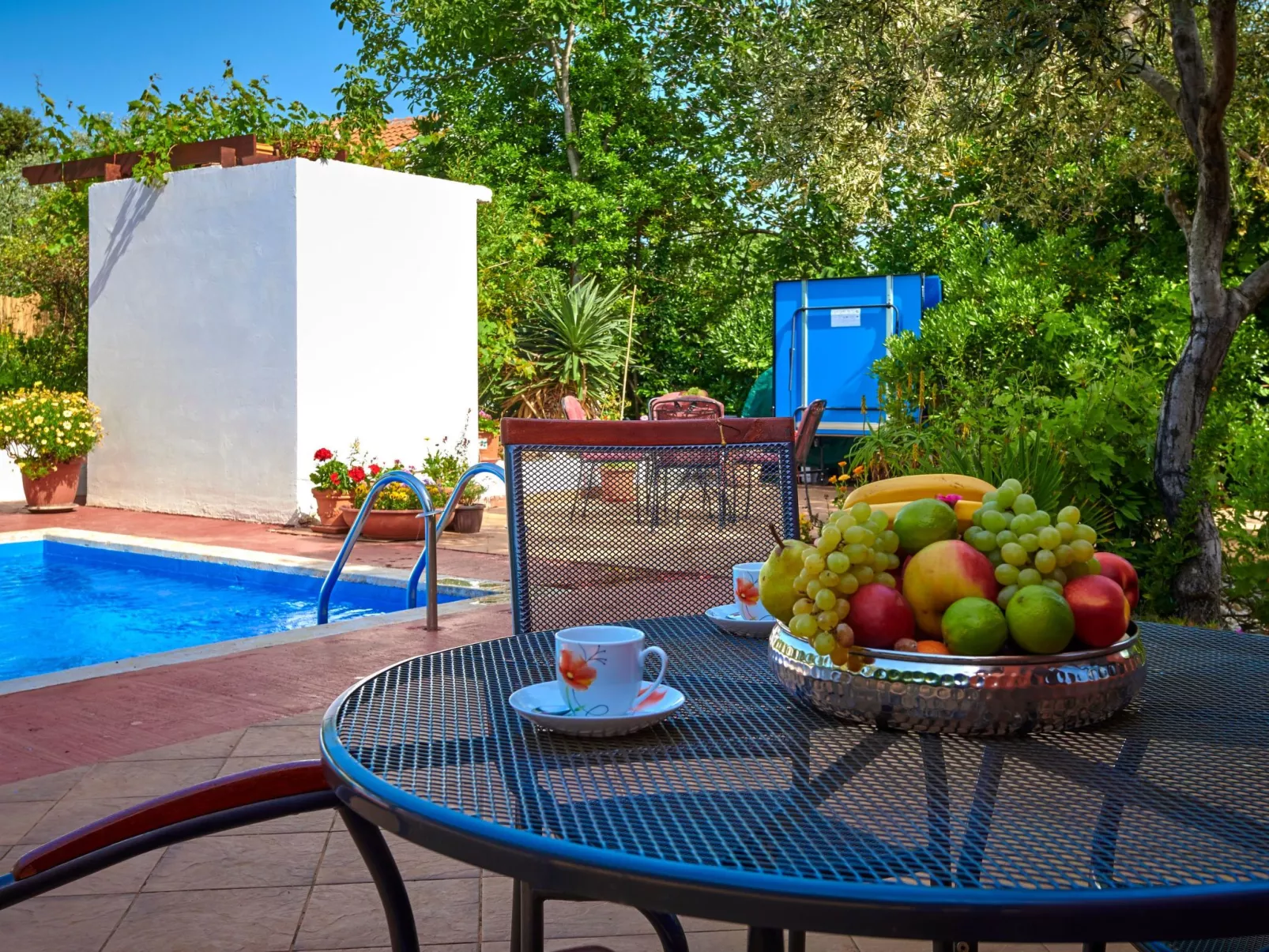 Villa Bastianich mit großem Garten und Pool-Draußen