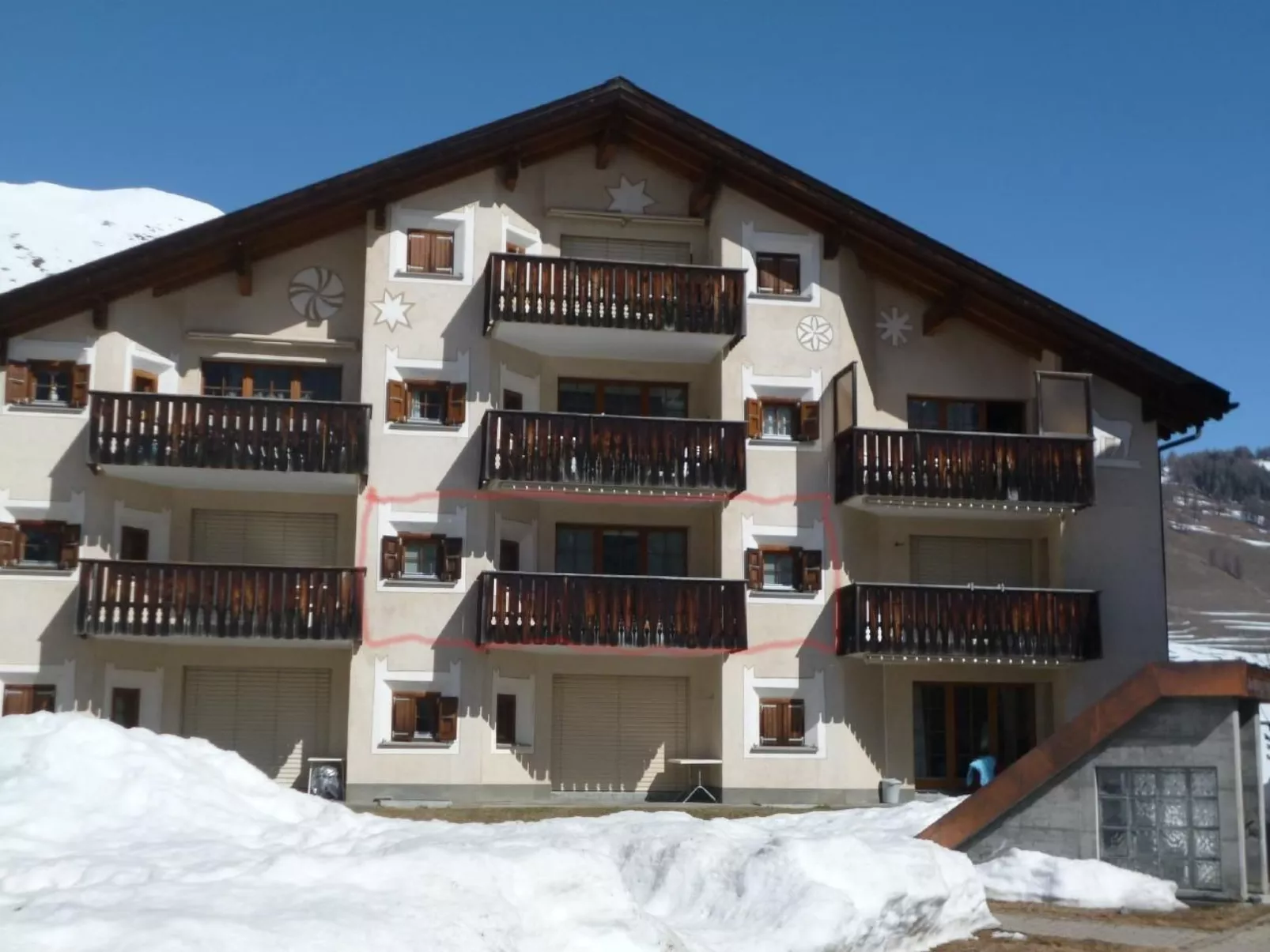 Chesa Blais-Draußen