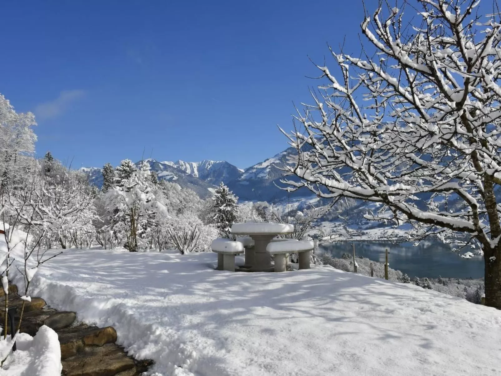 Holzhaus auf Lamahof-Outside