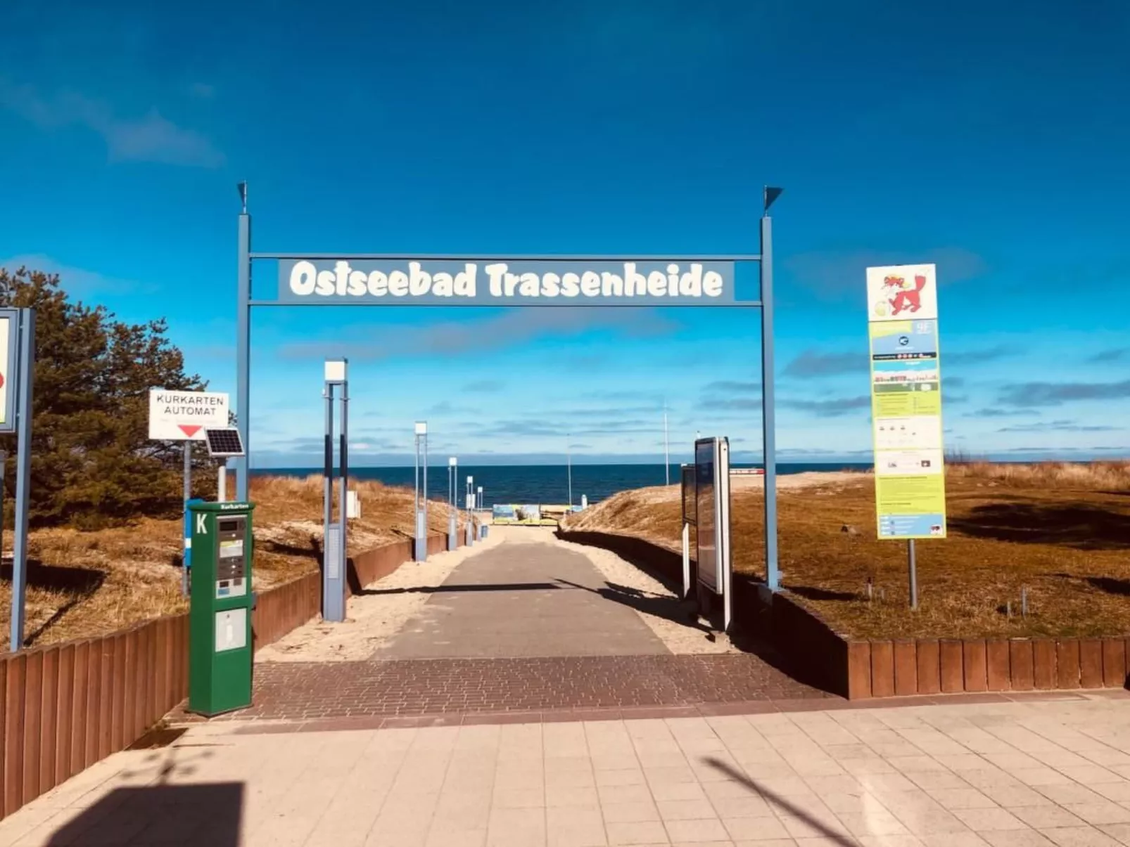 Fast direkt am Strand-Draußen