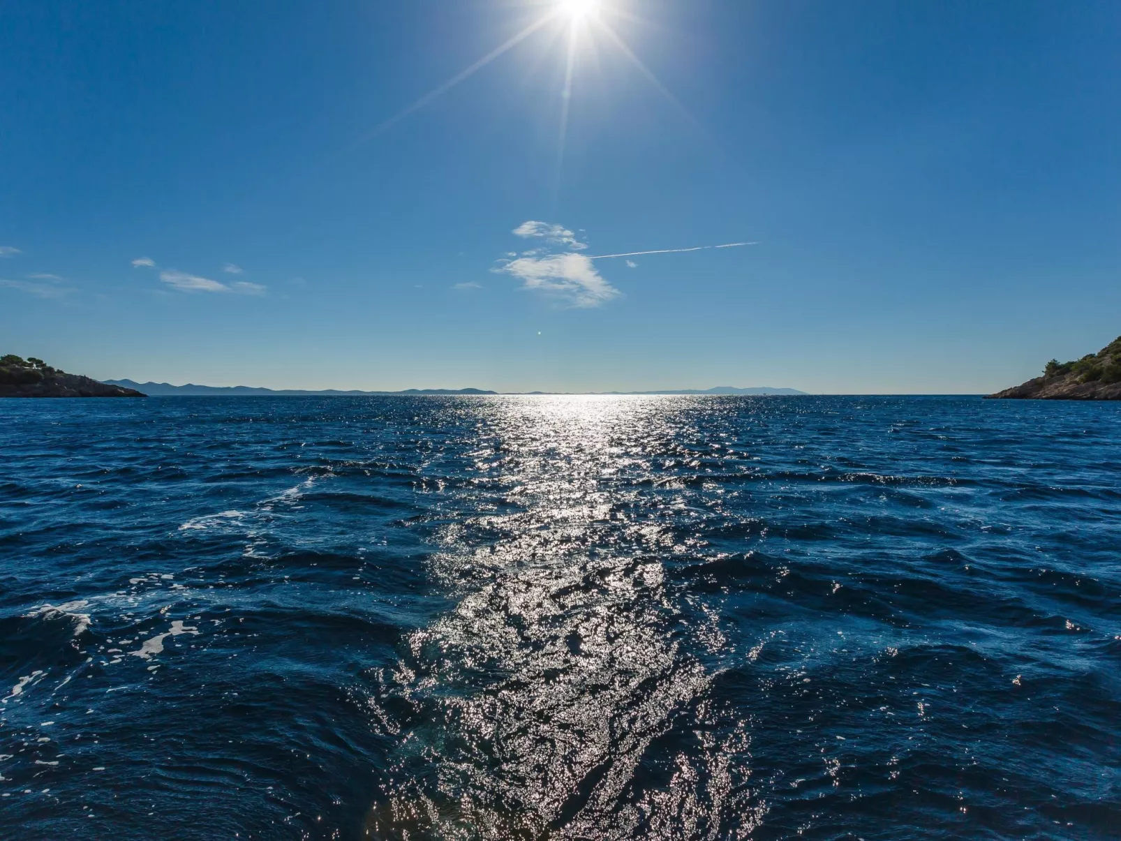 Ferienvilla "Osibova" mit Blick auf das Wasser-Dehors