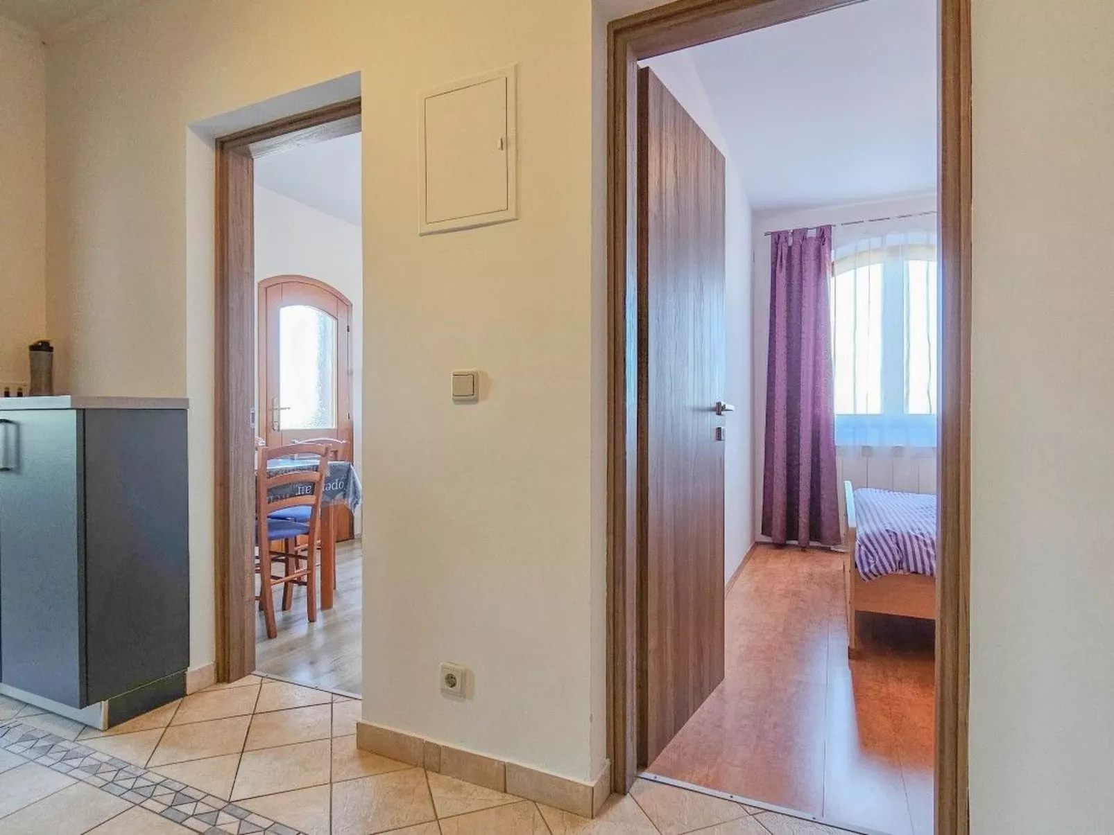 Apartment für 3 Personen mit Meerblick-Dedans