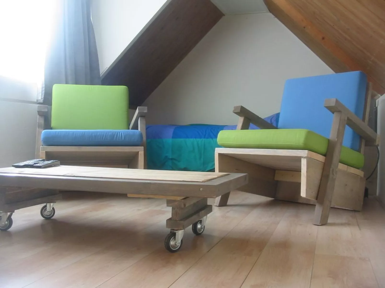 "Emmastraat" mit Terrasse-Drinnen