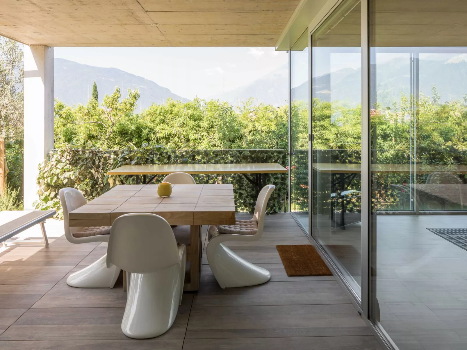 Appartement in Schenna mit Botanischem Garten-Dehors