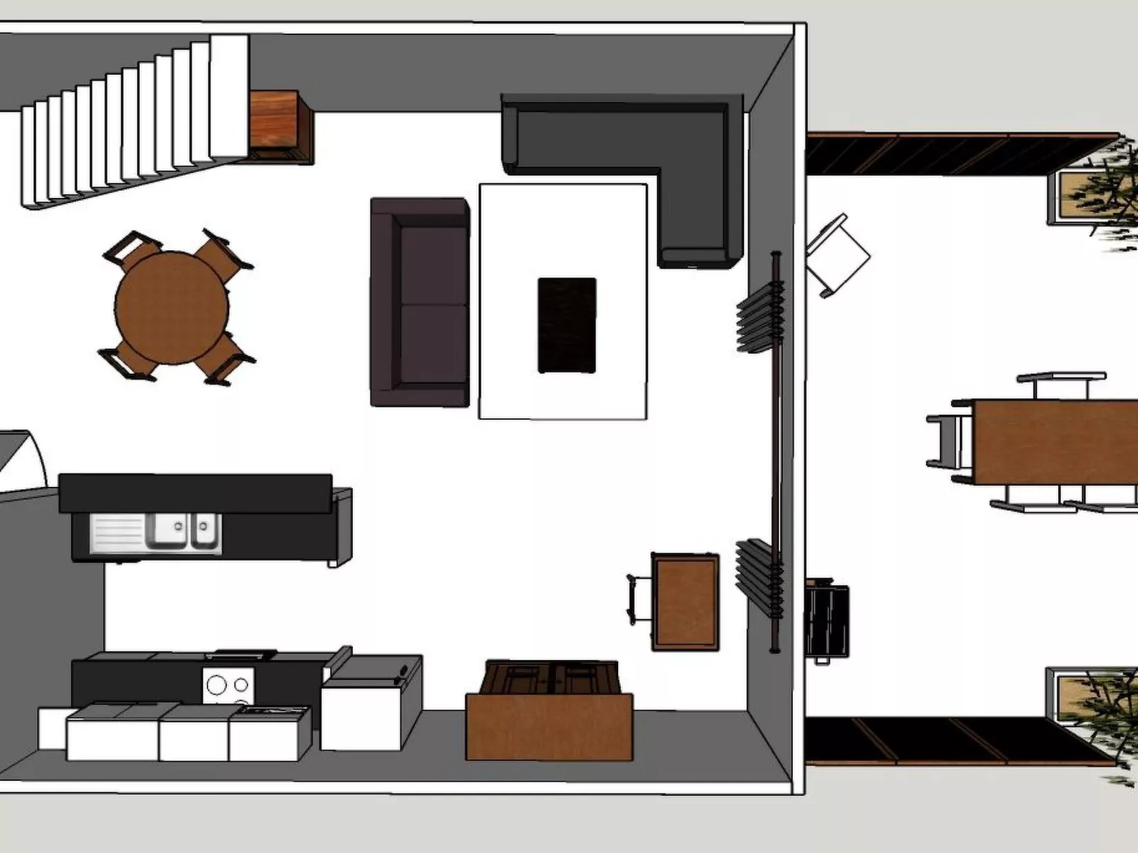 In Souillac mit Gemeinschaftspool-Drinnen