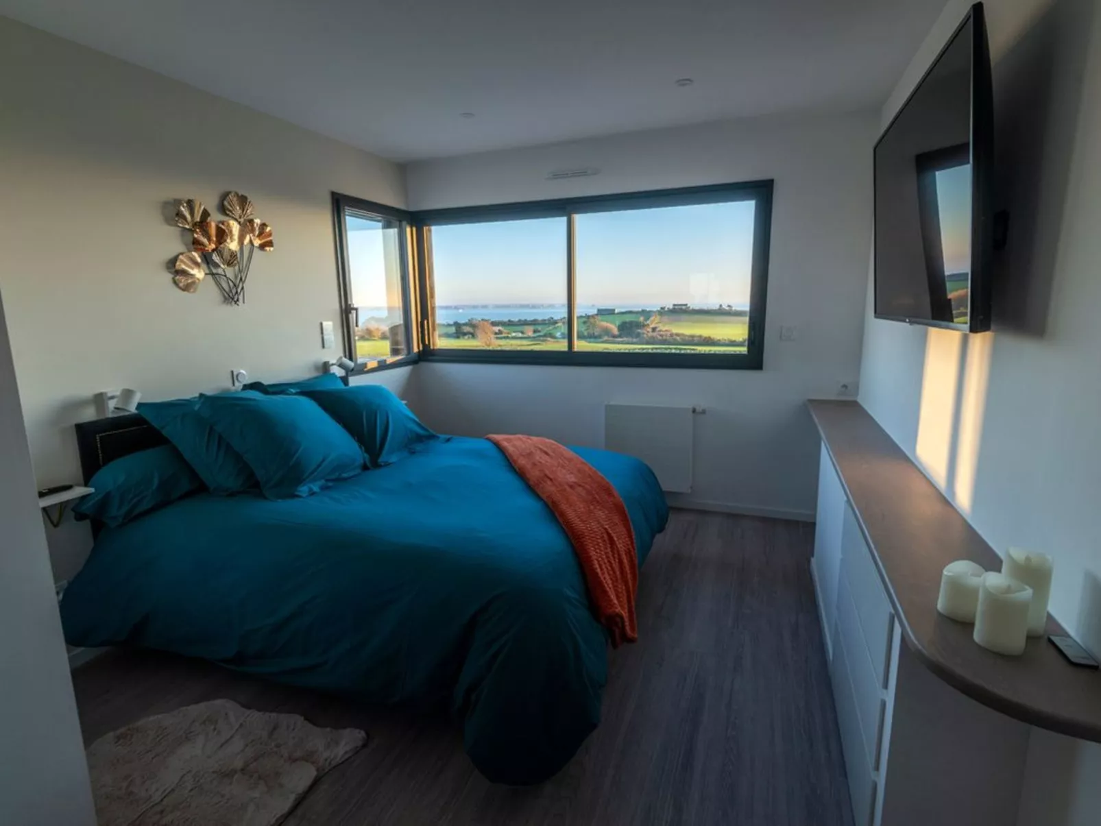 Villa mit Meerblick und privatem Spa - les gîtes de Fabie-Drinnen