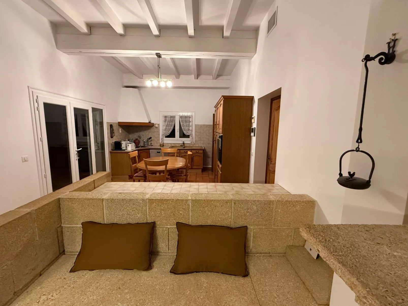 Apartment Terrasse Panoramablick auf den Golf-Dedans