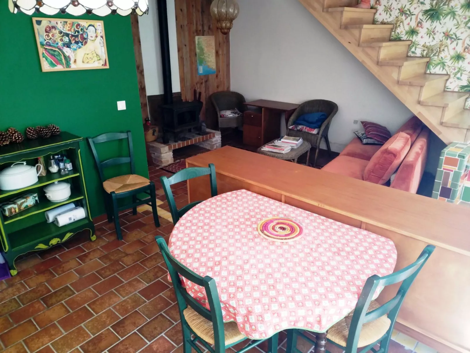 Ferienvilla "Les Herbes Libres" (Die freien Kräuter)-Dedans