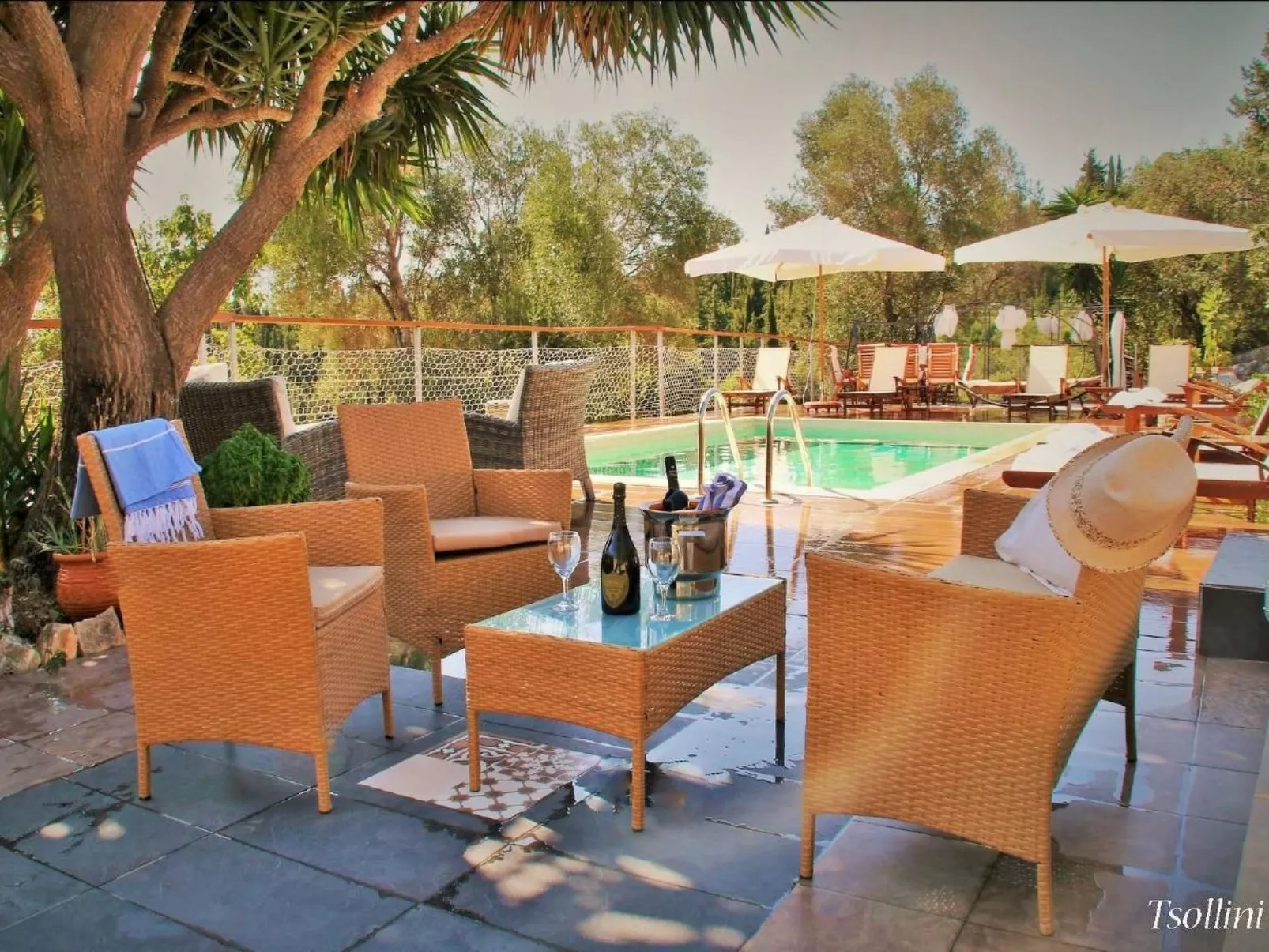 Luxuriöse venezianische Stein-Villa aus dem 18. Jahrhundert-Draußen