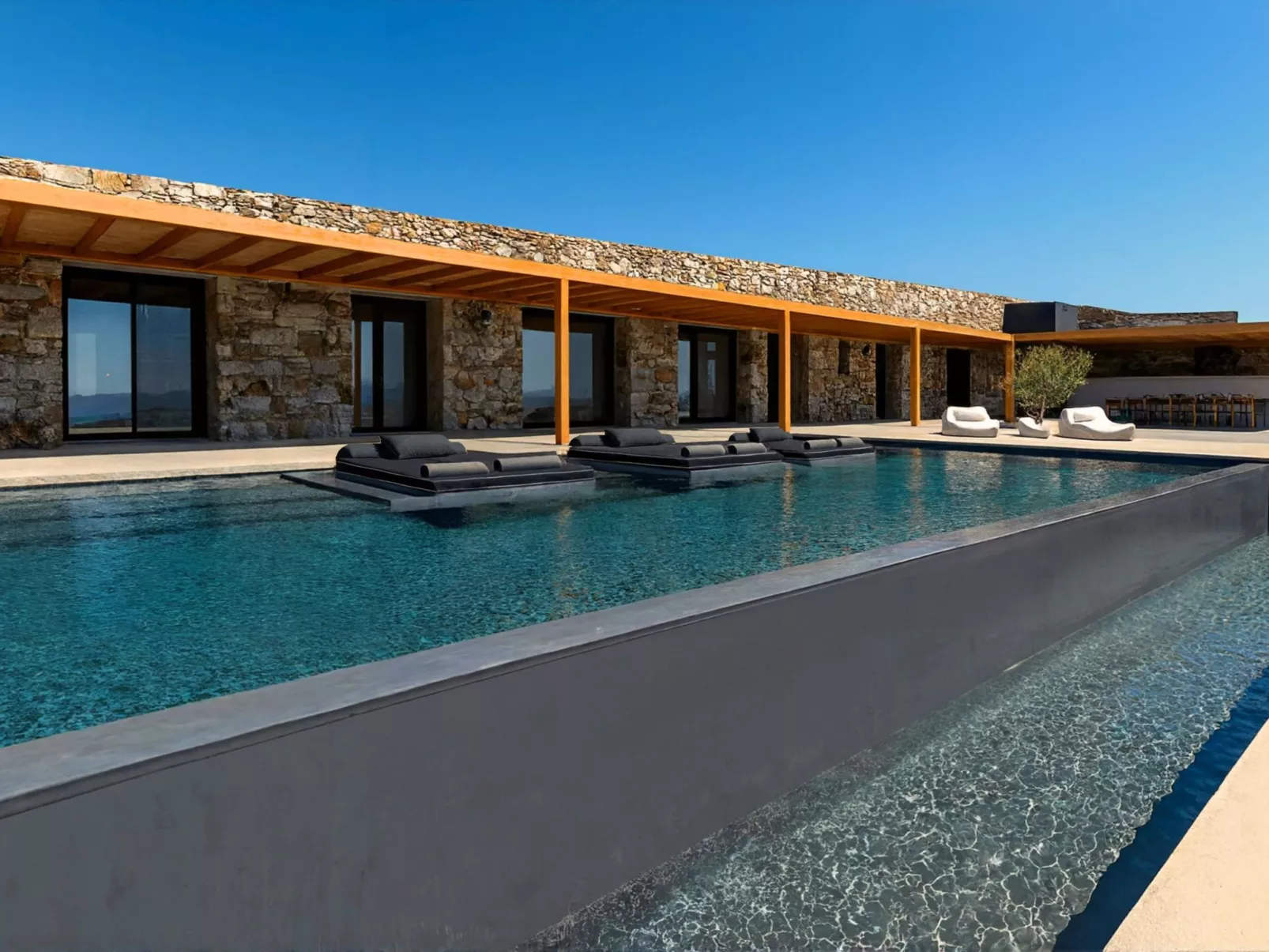 Vista Blue Villa mit Unendlichkeitsblick-Inside