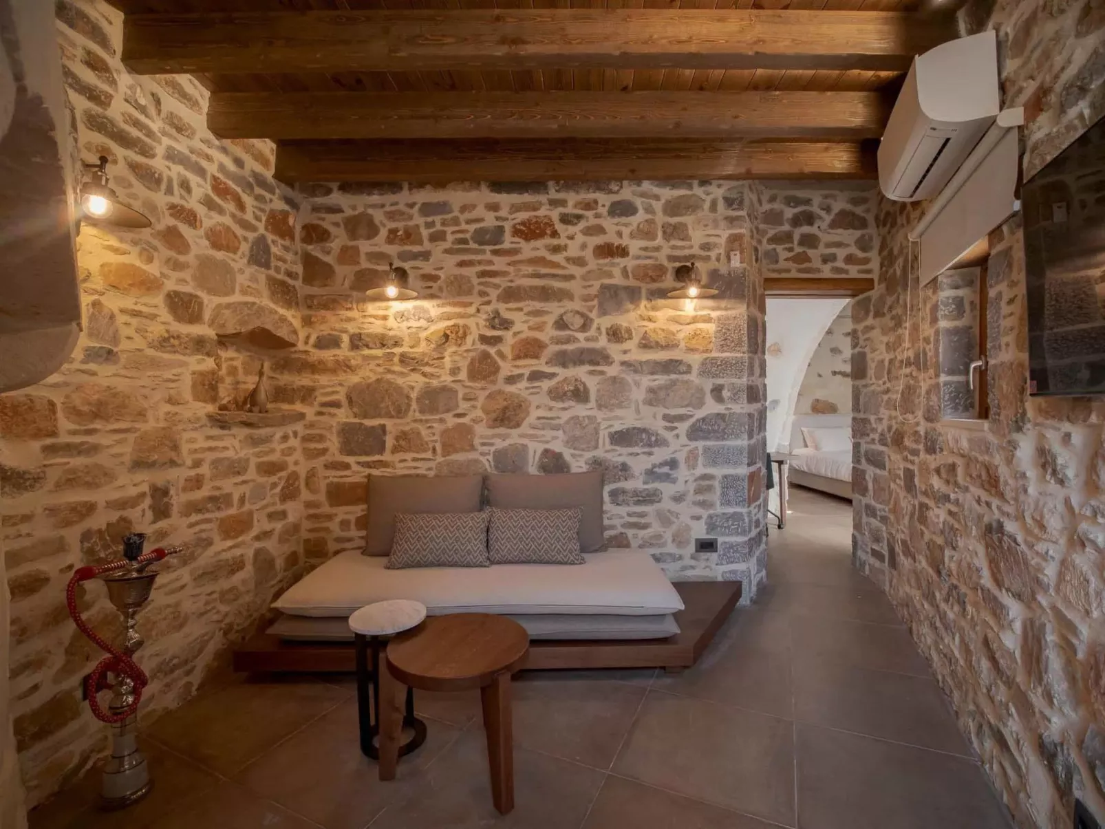 Santa Veneranda bei Checkin Mikrospito-Inside