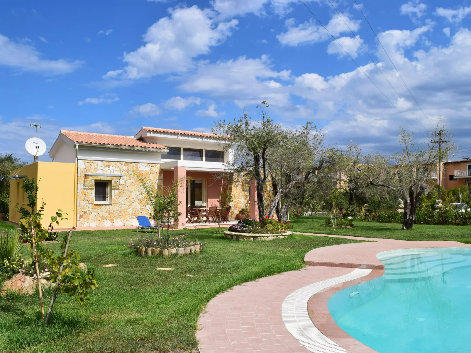 Villa Thalassa mit Schwimmbad und Garten-Image-tags.info