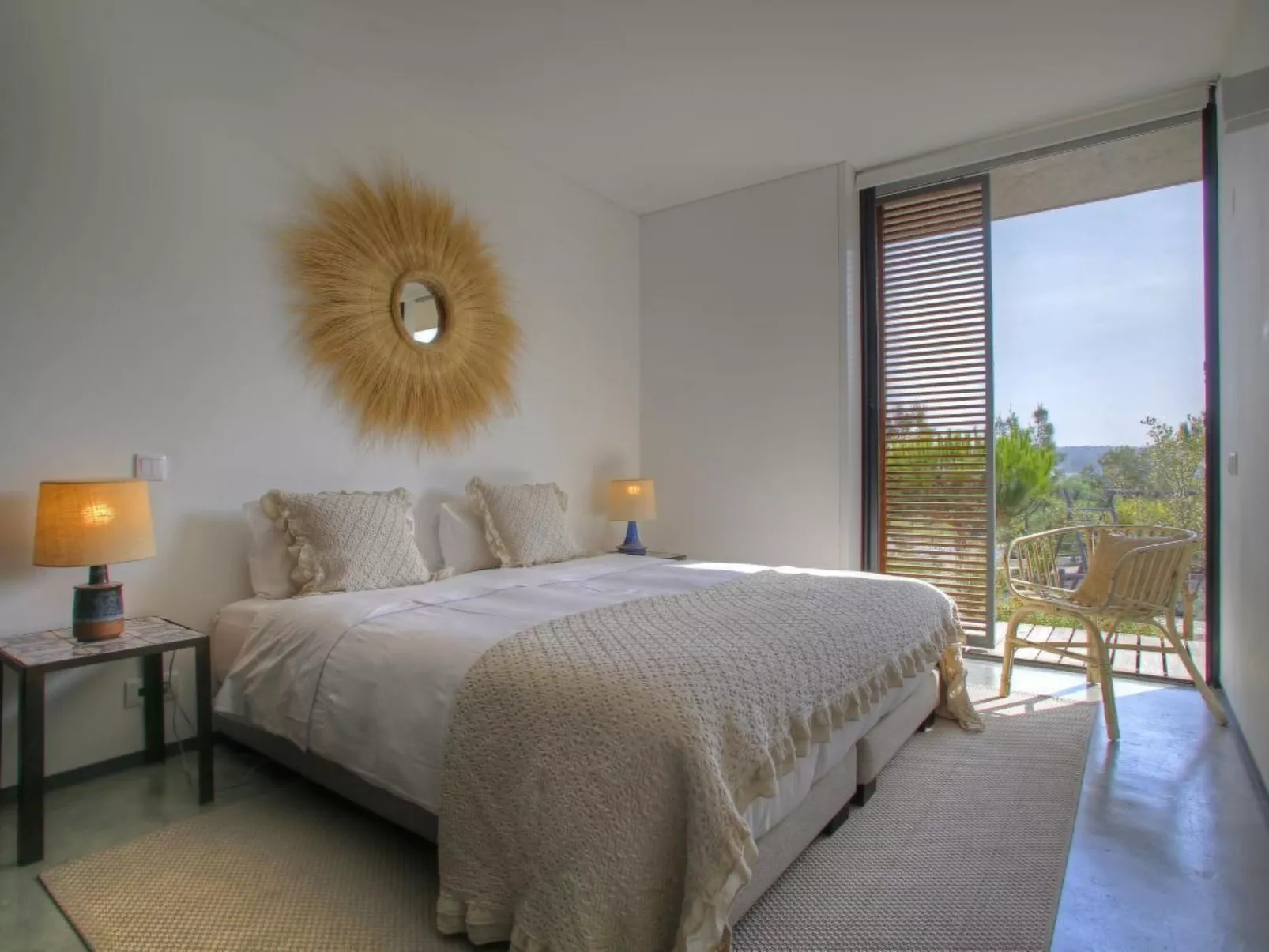 Exklusive Design-Villa in den Dünen, Pool auf dem Dach-Dedans