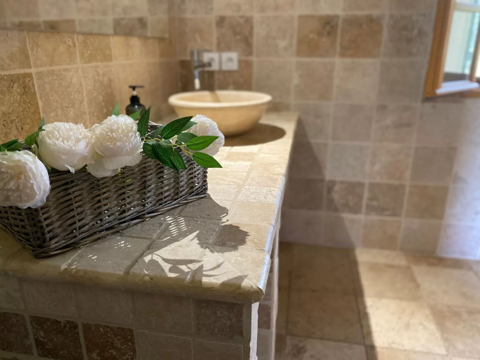 Klimatisiertes Mas Les Heures Bleues mit Pool - Drinnen