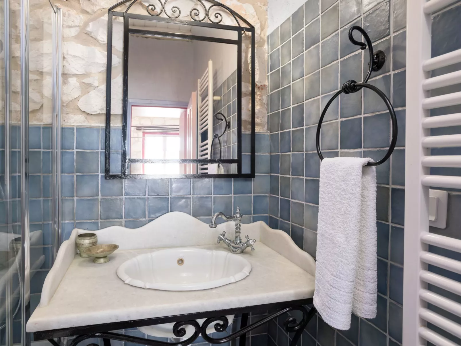 Villa Ariadne mit privatem Pool-Drinnen