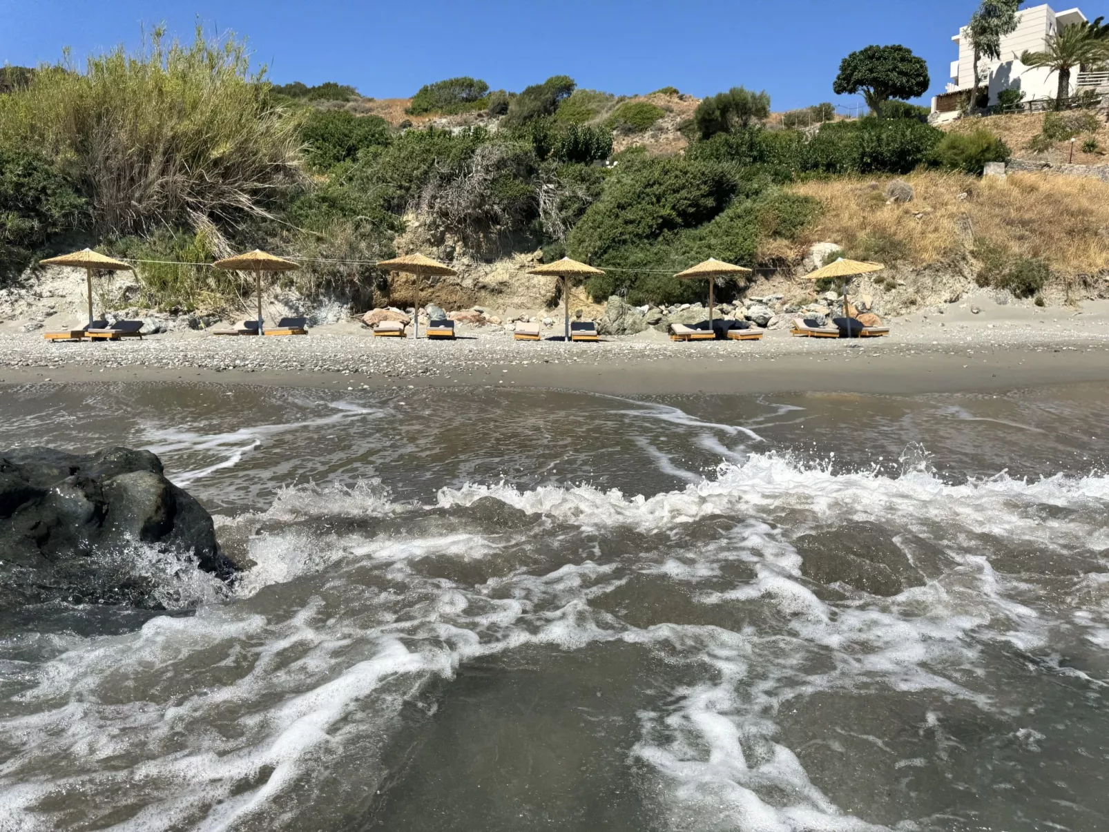 Am Strand "Anatolika cottage"-Dehors