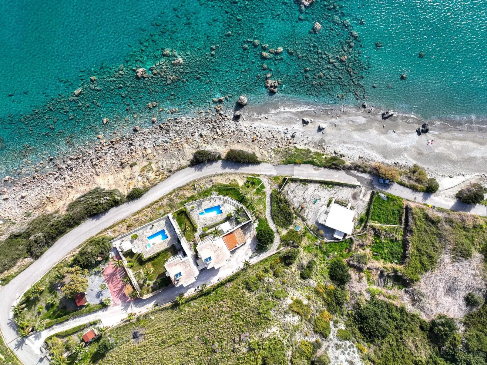 "Villa Faye" direkt am Strand