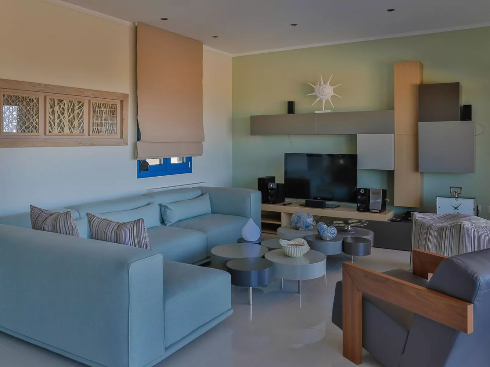 Mit Privatpool für 9 Personen ca. 200 m&sup2; in Pounta, Ägäis (Skiathos)-Dedans