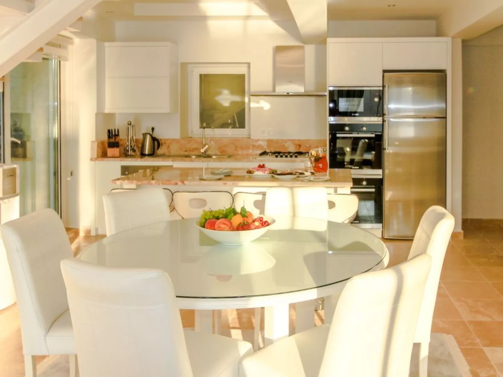 Luxuriöse Natursteinvilla "Ketchy"-Dedans