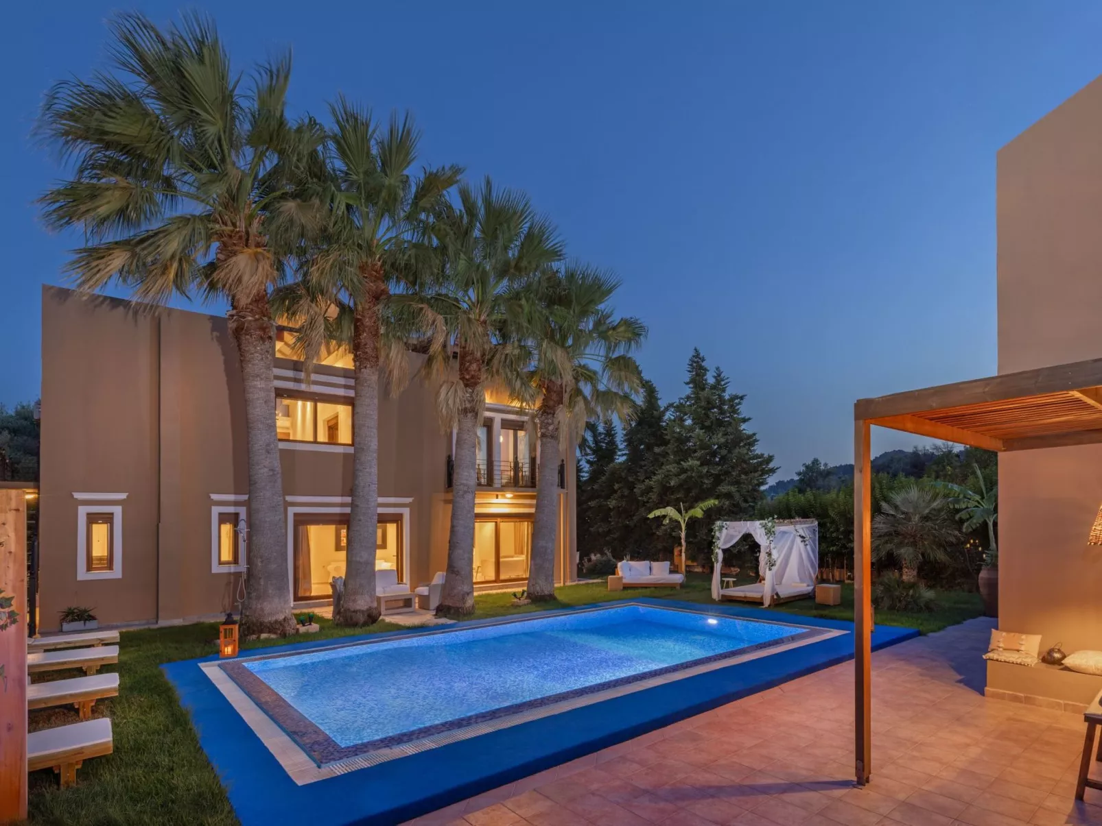 Mit Privatpool für 20 Personen in Ialysos, Dodekanes-Dedans