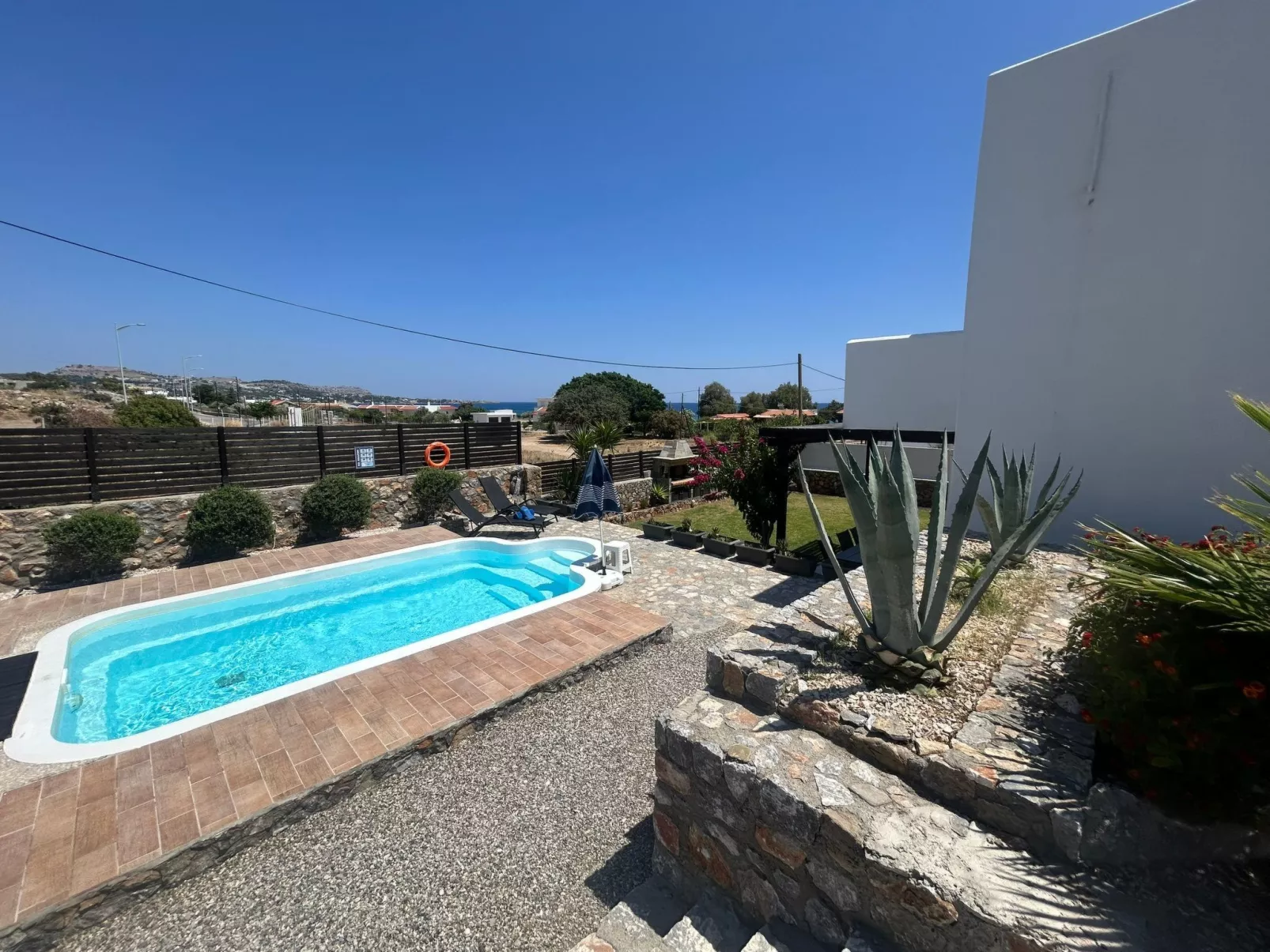 Villa Poseidon Blau-Dehors