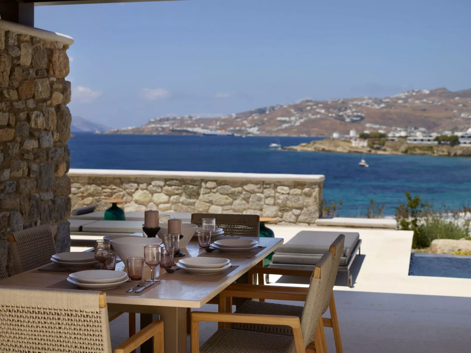 Bonzoe Suites und Villen-Dehors