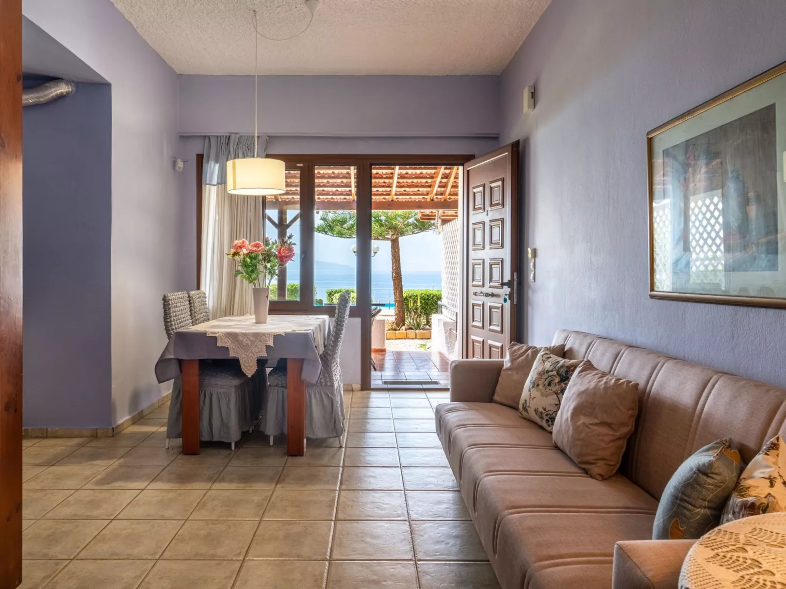 Villa am Strand mit privatem Swimmingpool und Meerblick-Drinnen