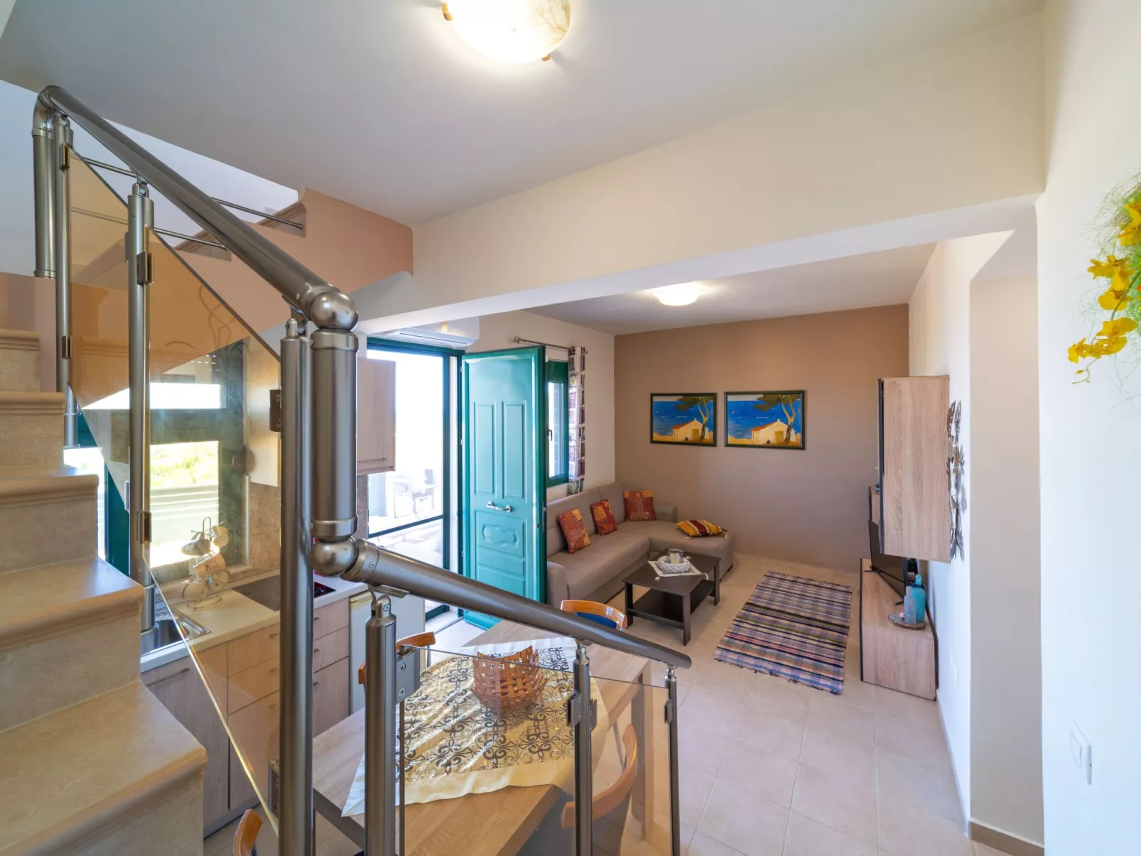 Mare Blu 2 am Strand-Dedans