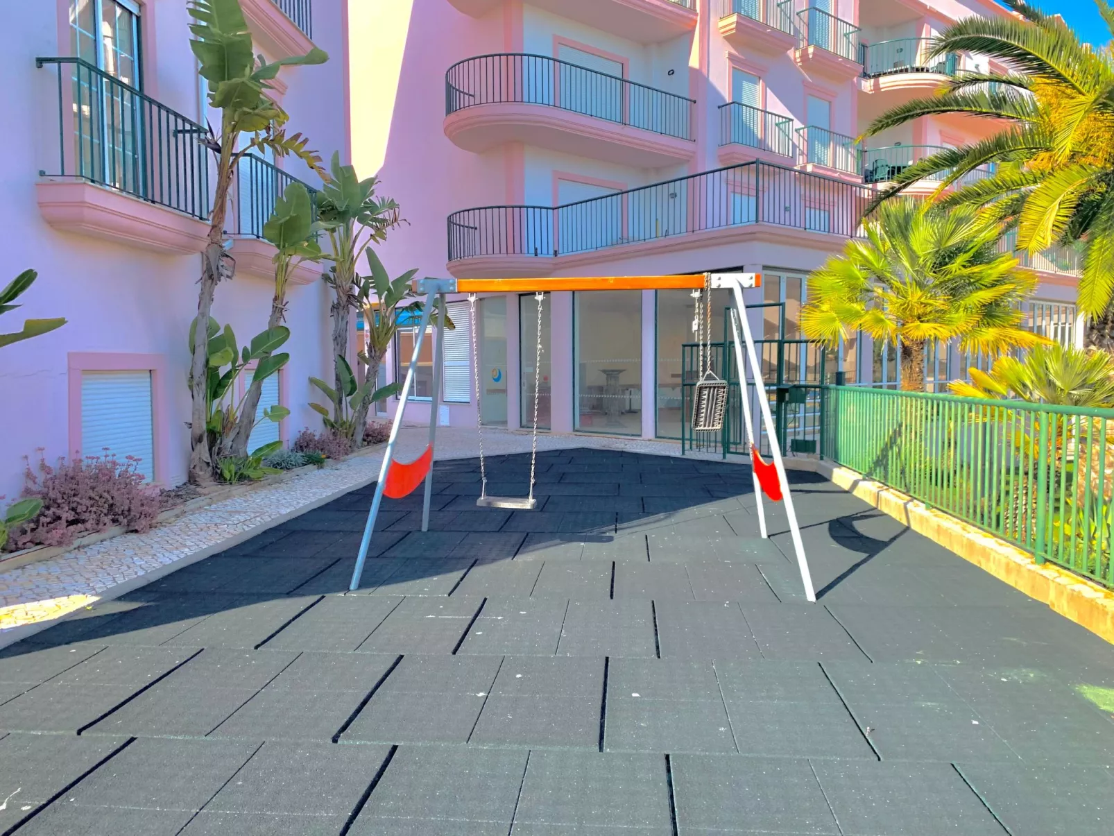 Wohnung mit Meerblick , mitten im Zentrum von Luz-Draußen