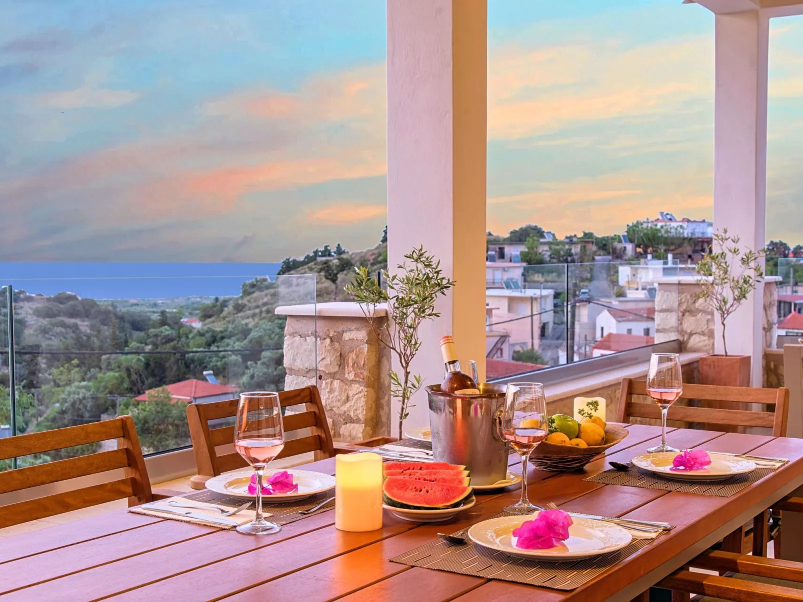 Villa Akrothea-Dehors