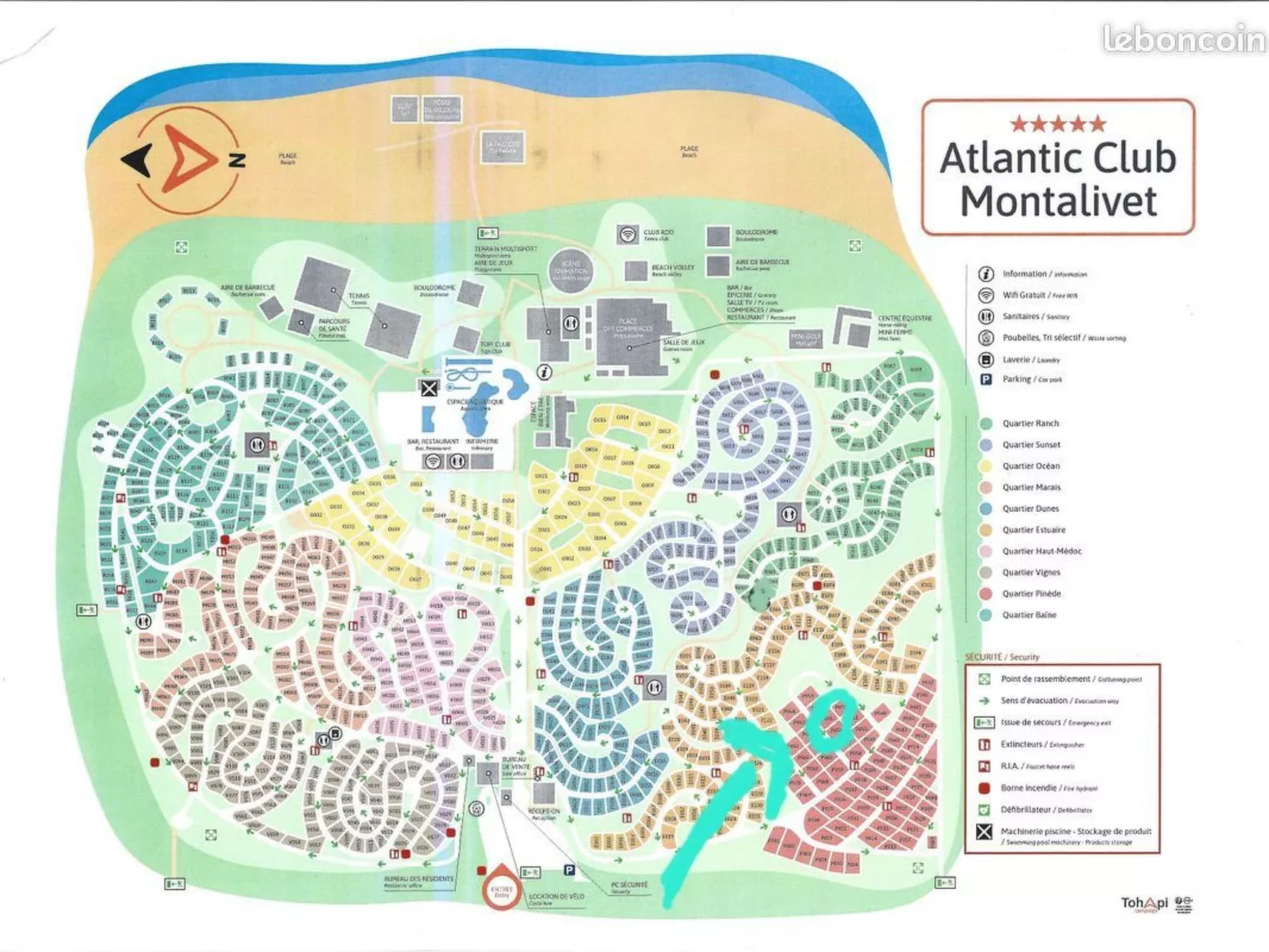 Mobil-home tout confort Camping 5 à Montalivet-Outside