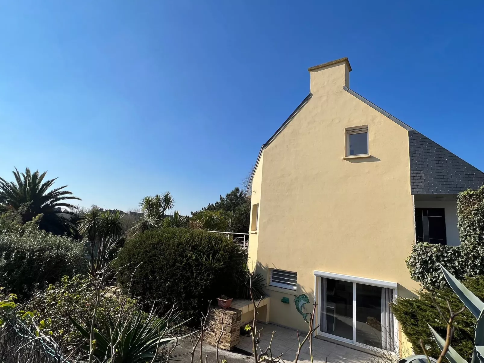 Prächtige Villa mit exotischem Garten, Strand 200m entfernt-Dehors