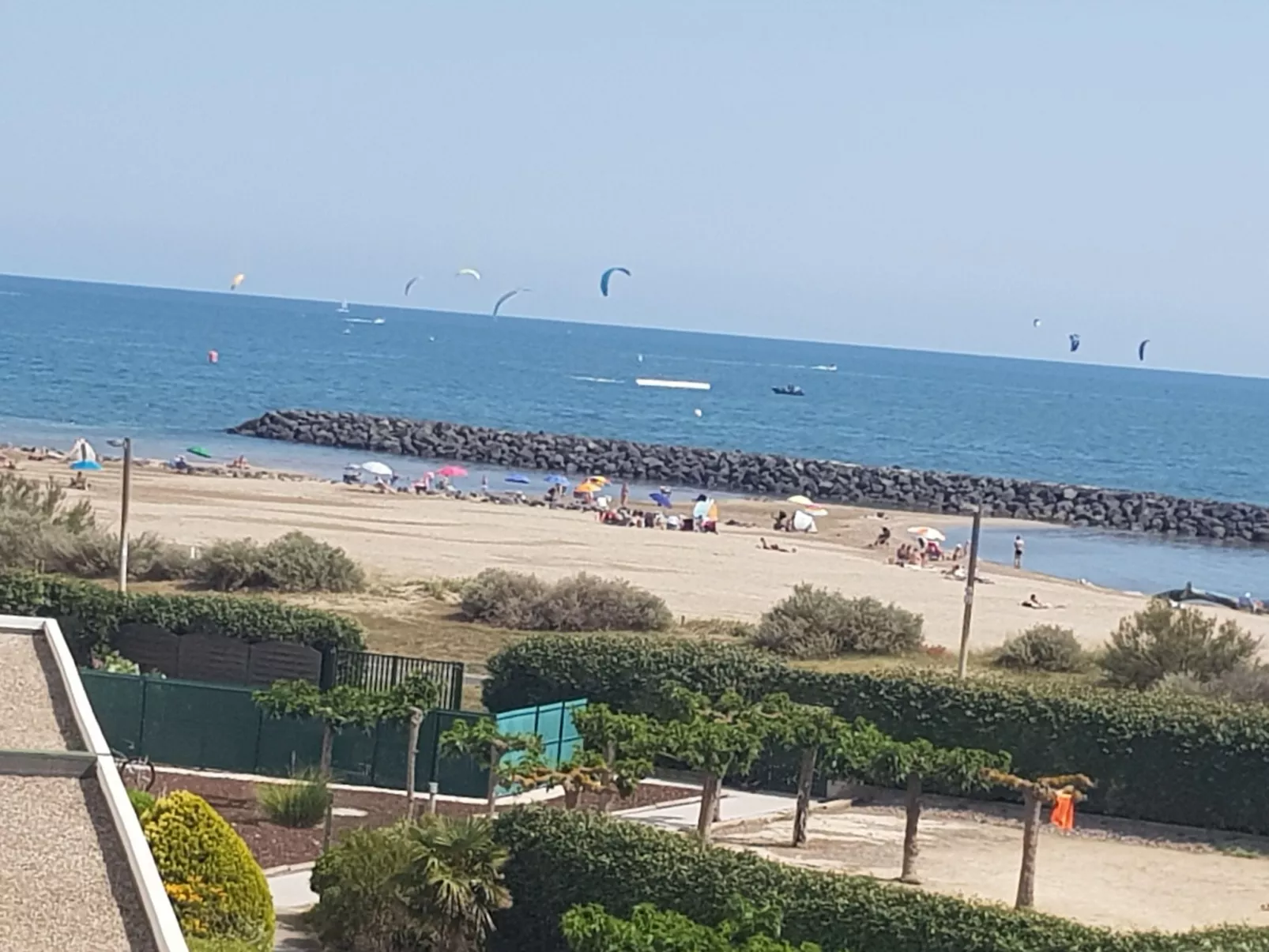 Moderne Ferienwohnung mit Meerblick-Draußen