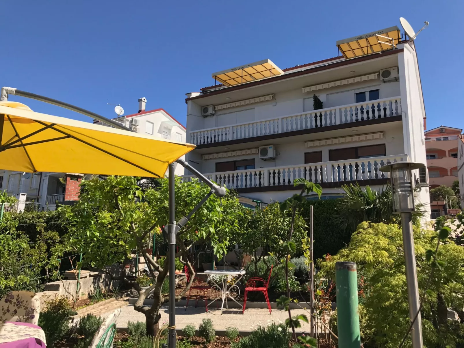 Charmante Familienferienwohnung in Crikvenica-Draußen