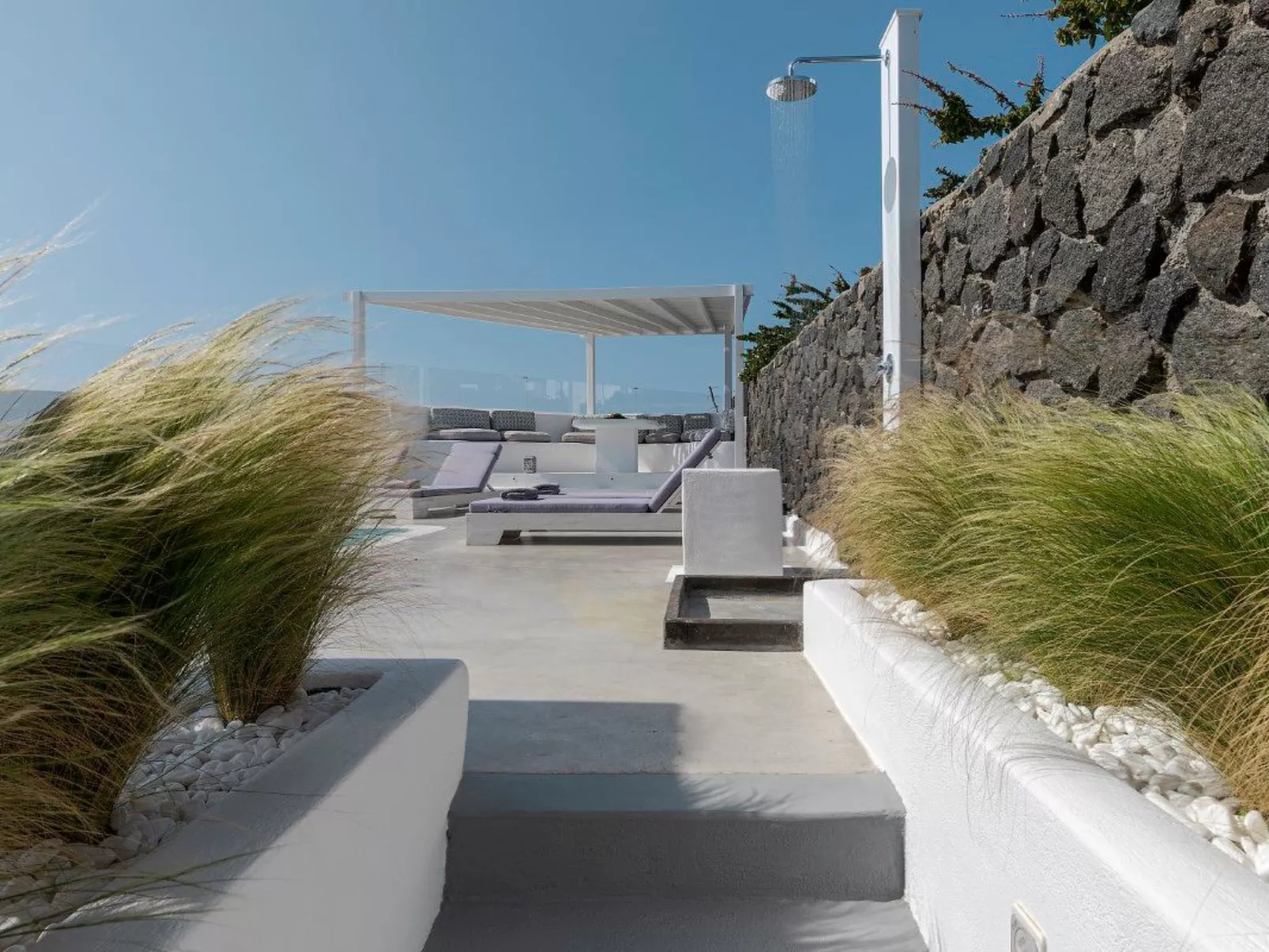 Hemera Ferienhaus Villa auf Santorin-Outside