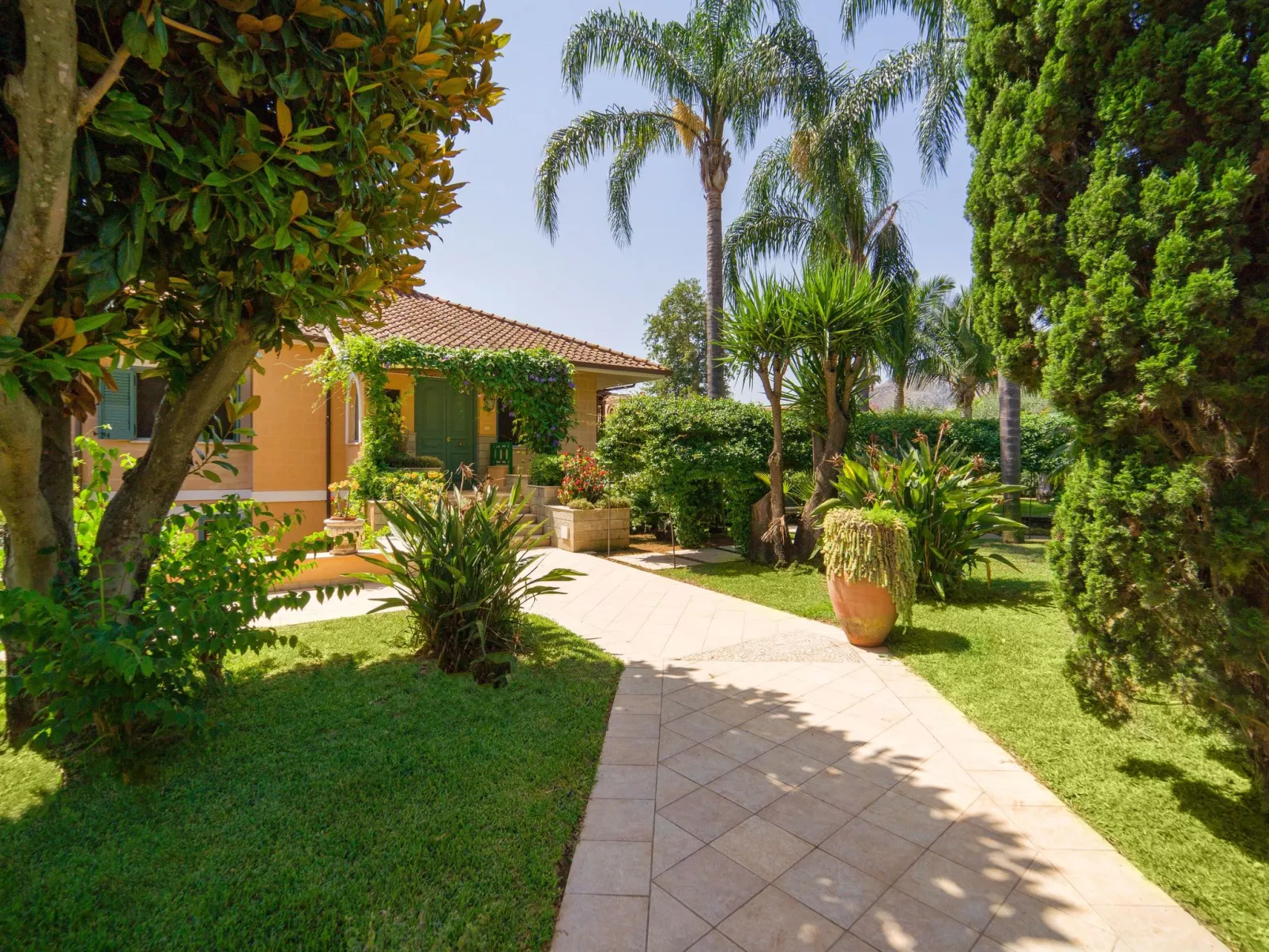 Luxus, Zentrum von Palermo, Mittelmeerpark, 3 km vom Strand entfernt, exklusive-Dehors