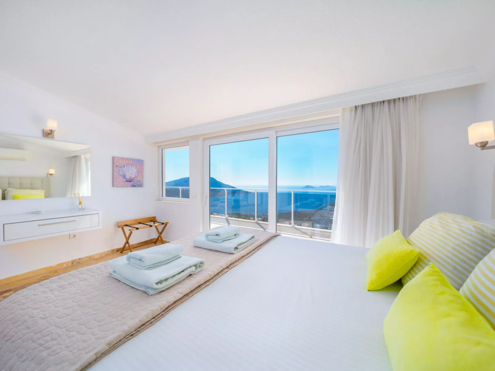 Luxuriöse Villa mit Meerblick in Kalkan Kalamar-Inside